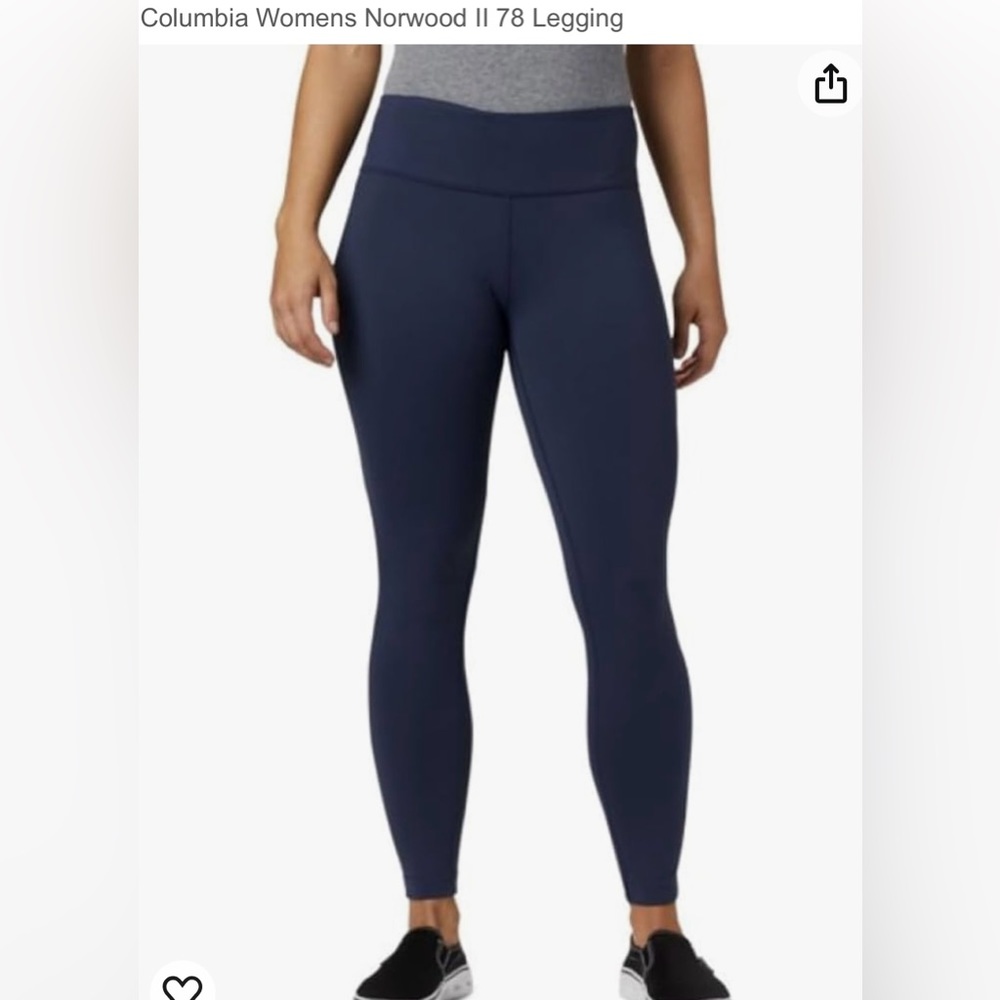 COLUMBIA - NWT Norwood II 7/8 Legging in Navy Blue